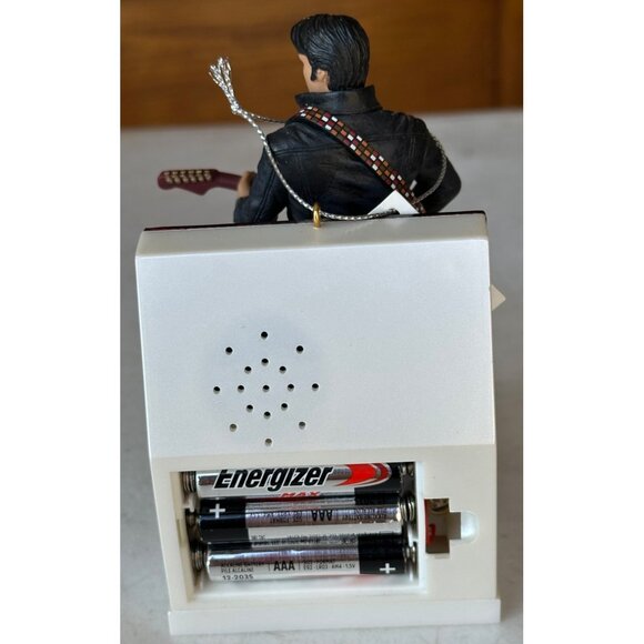 2008 Heirloom Elvis Presley "Blue Suede Shoes" Christmas Musical Ornament (READ) - Picture 8 of 16